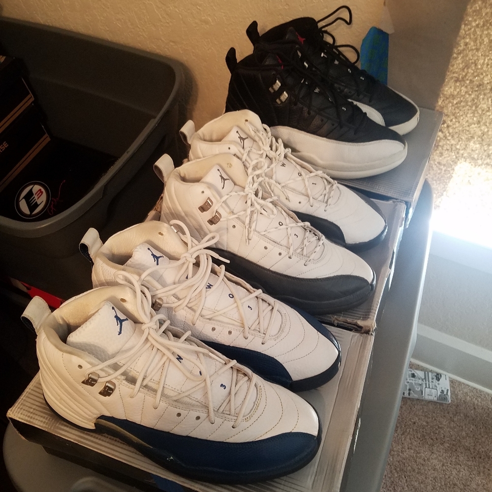 Jordan 12 pack... all size 10. All 3 for 400